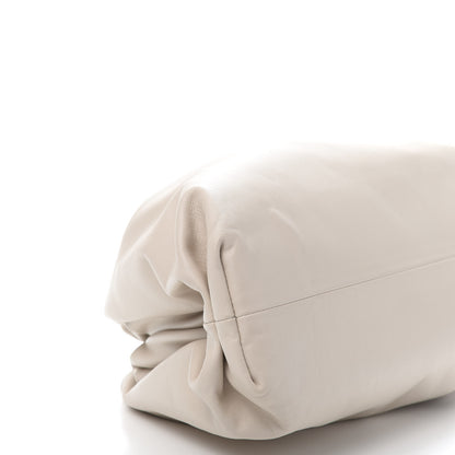 Bottega Veneta Smooth Butter Calf The Pouch Oversized Clutch Mist 9 of 11