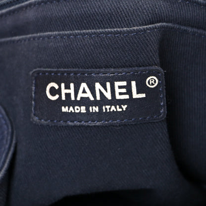 Chanel Suede Ultimate Stitch Flap Navy Blue 6 of 9