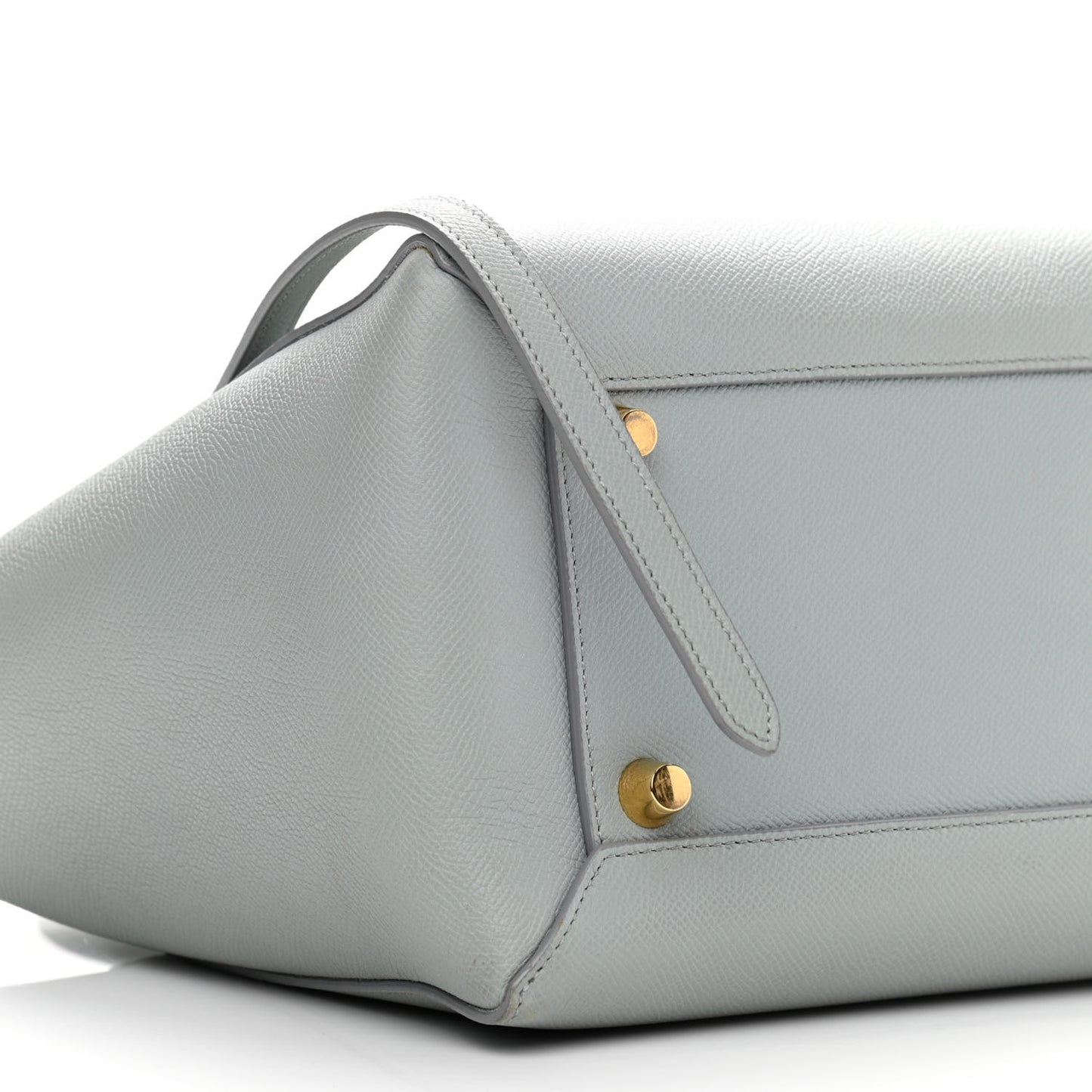 Grained Calfskin Mini Belt Bag Cloud