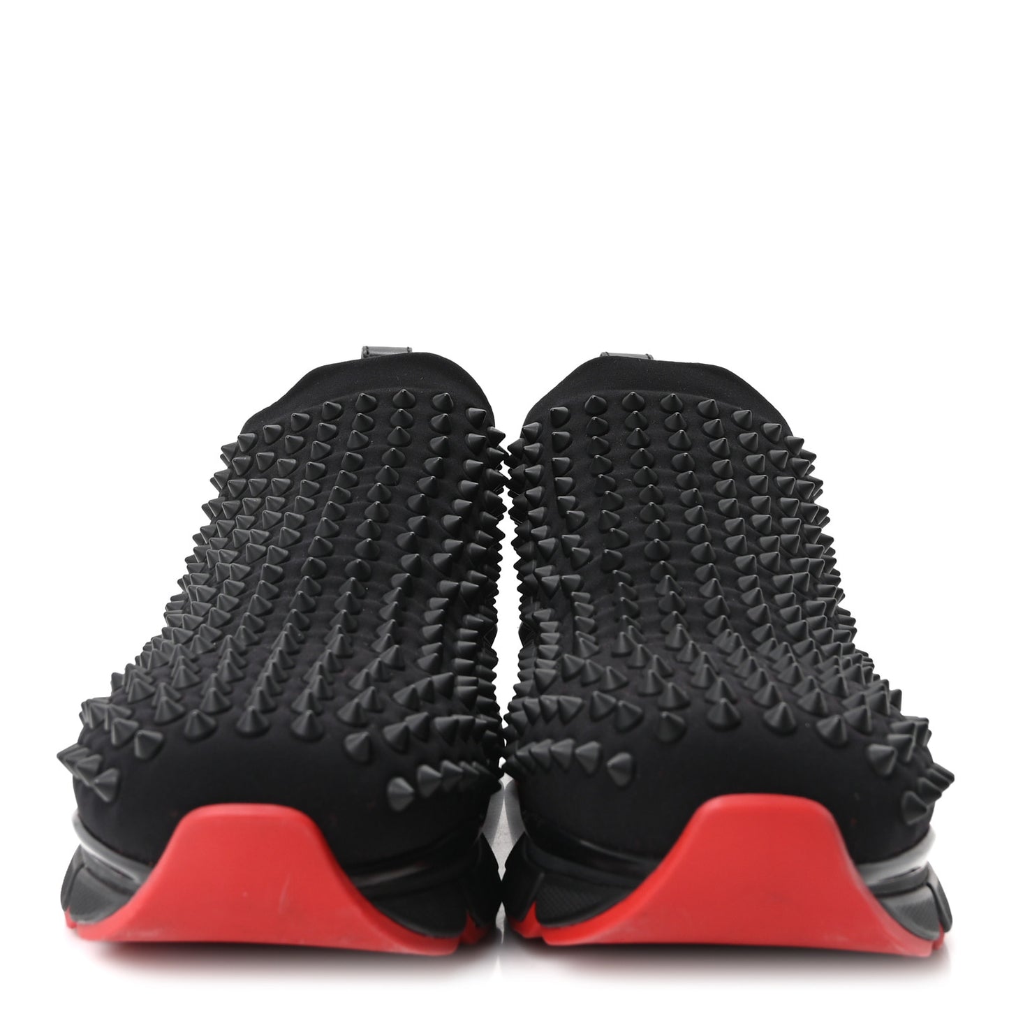 Neoprene Spike Sock Flat Sneakers 40.5 Black