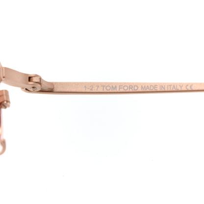 Tom Ford Oval Dickon Sunglasses TF 527 Pink 7 of 8
