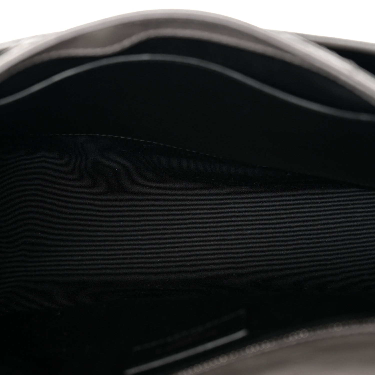 Saint Laurent Crinkled Calfskin Matelasse Monogram Medium Niki Chain Satchel Fog 5 of 10