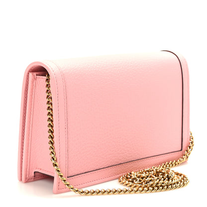Gucci Textured Dollar Calfskin Mini Diana Chain Bag Wild Rose 3 of 10