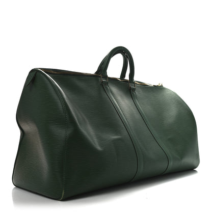 Louis Vuitton Epi Keepall 55 Borneo 2 of 10
