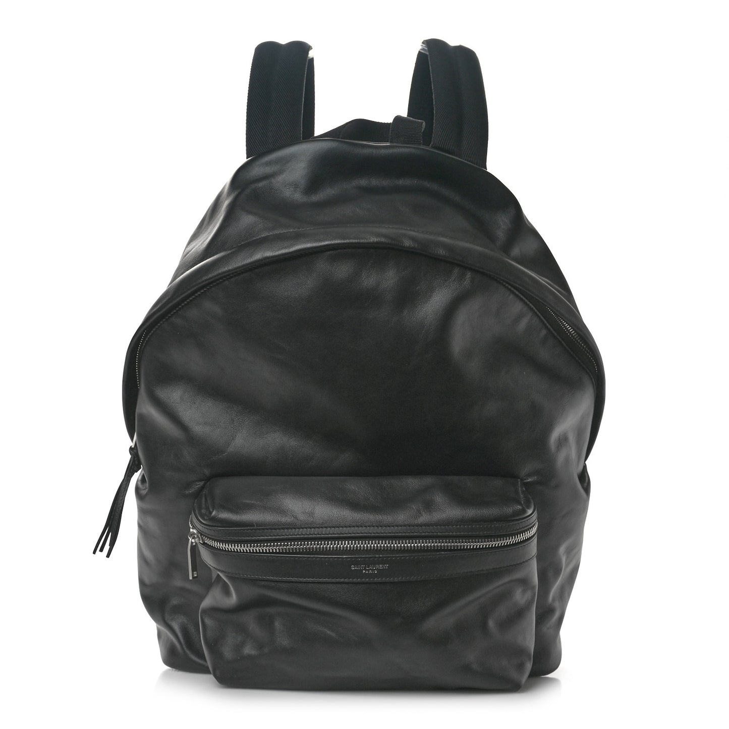 Calfskin City Backpack Black