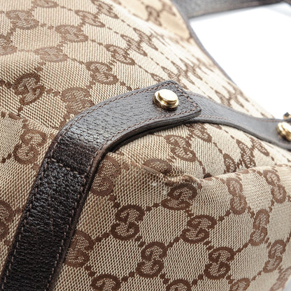 Gucci Monogram Medium Abbey Shoulder Bag Dark Brown 11 of 11