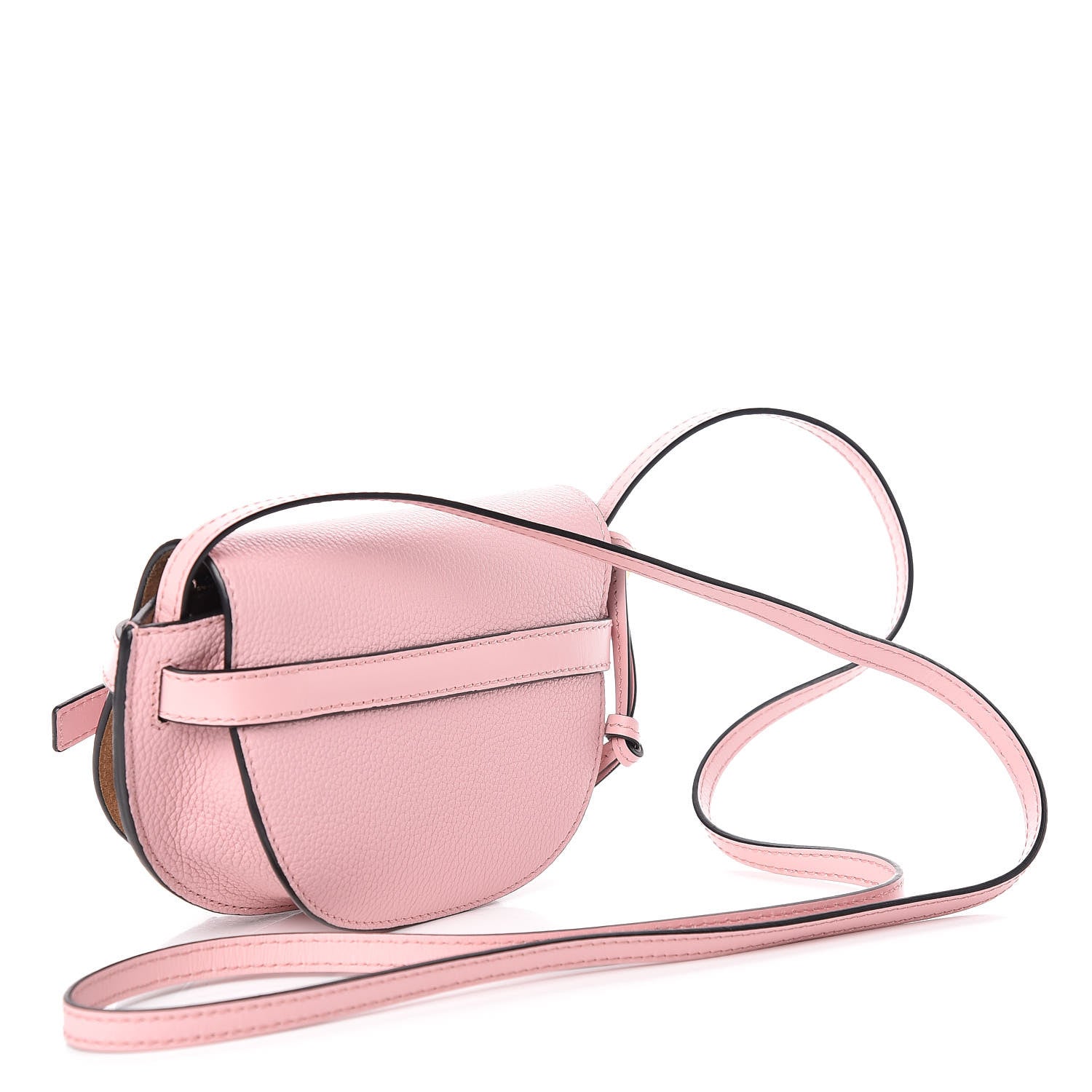 Loewe Grained Calfskin Mini Gate Crossbody Bag Pastel Pink 3 of 10