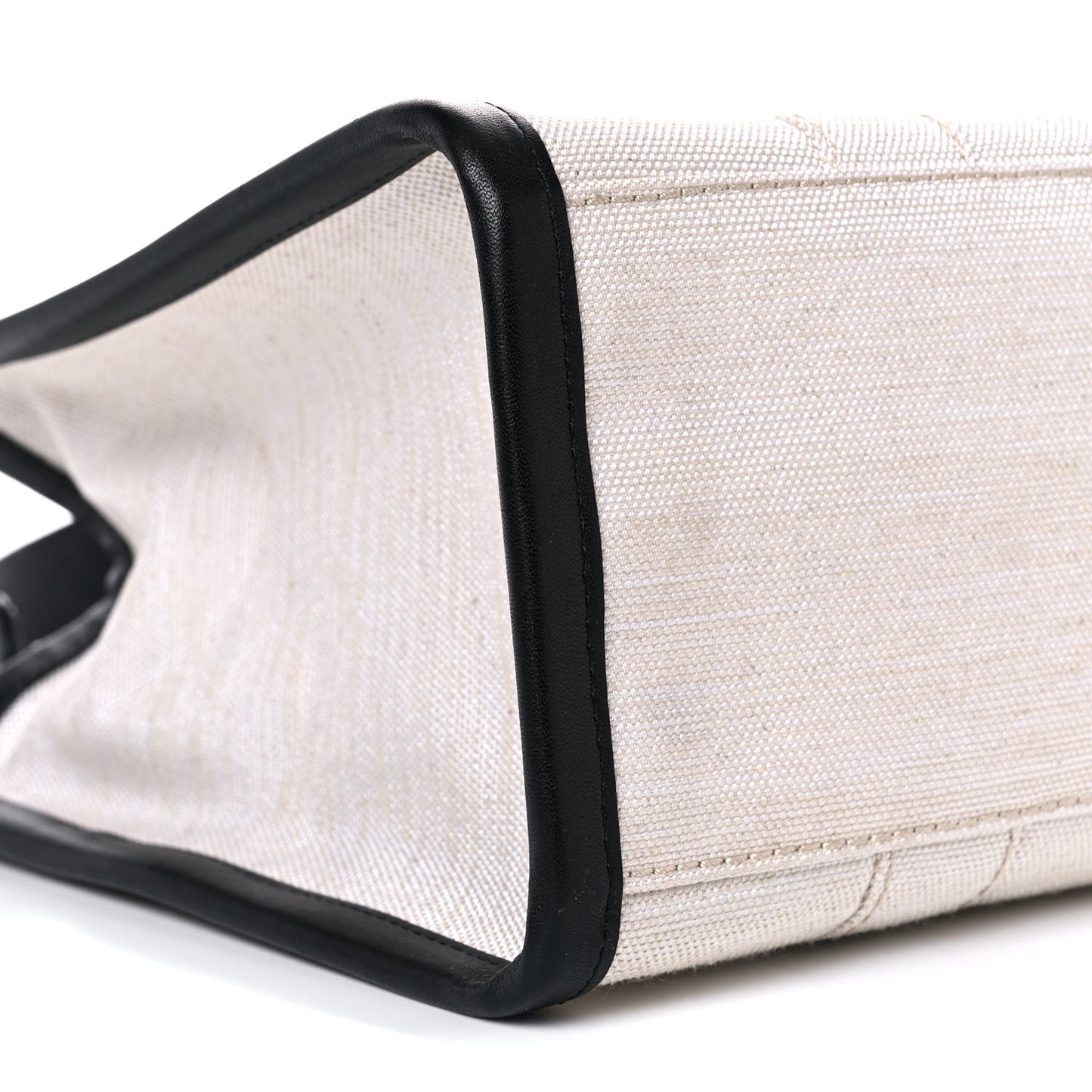 Cotton Canvas The Summer Medium Tote Bag Beige