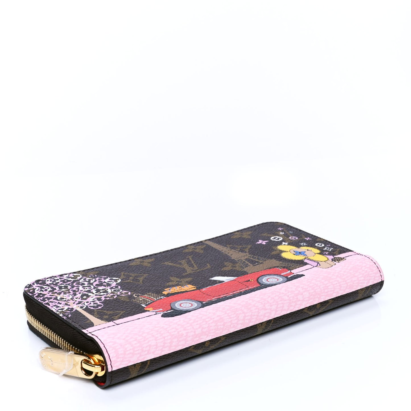 Monogram 2019 Christmas Animation Zippy Wallet