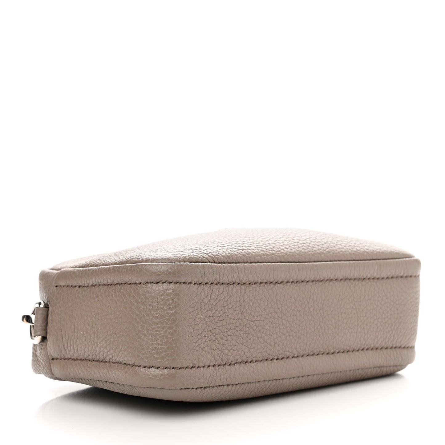 Vitello Daino Soft Small Camera Crossbody Argilla