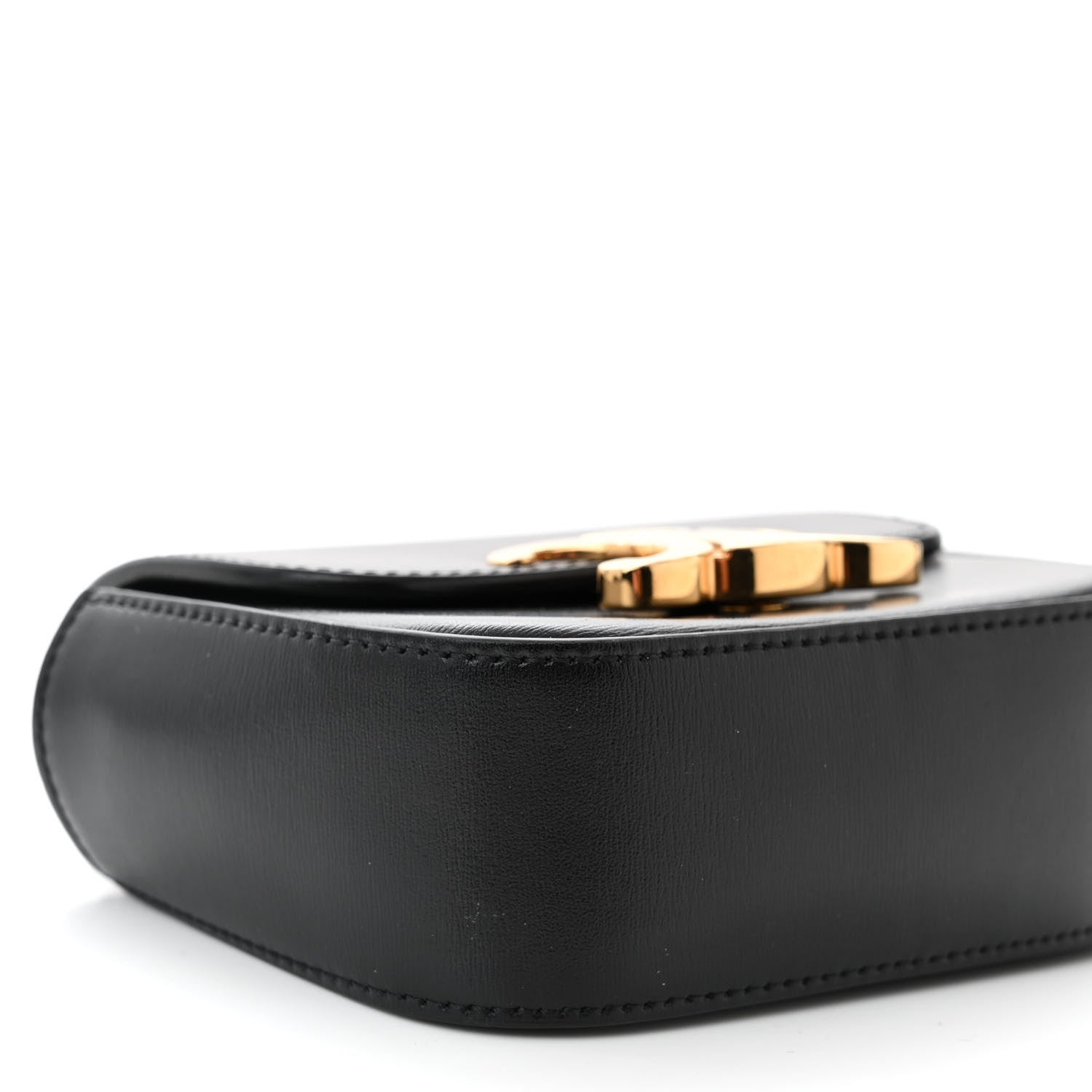 Celine Shiny Calfskin Mini Triomphe Black 9 of 11