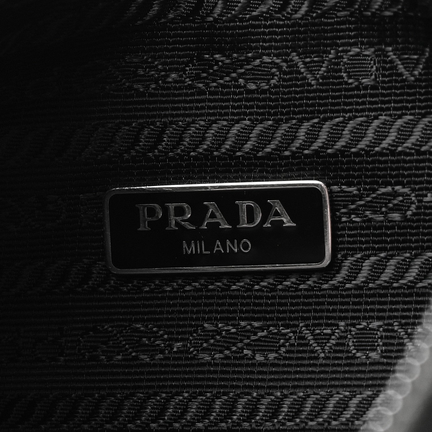 Prada Tessuto Nylon Mini Re-Edition 2000 Bag Black 6 of 9