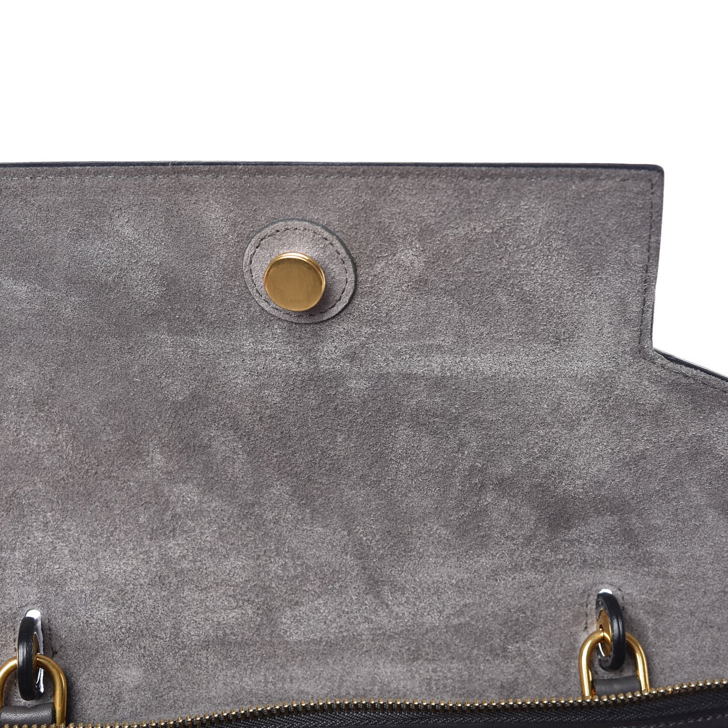 Smooth Calfskin Mini Belt Bag Grey