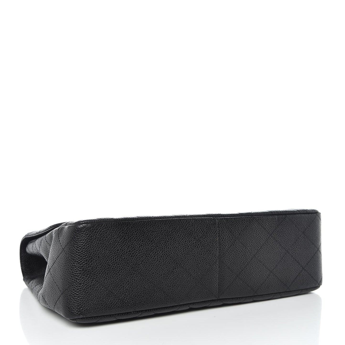 Caviar Quilted Jumbo Single Flap Black