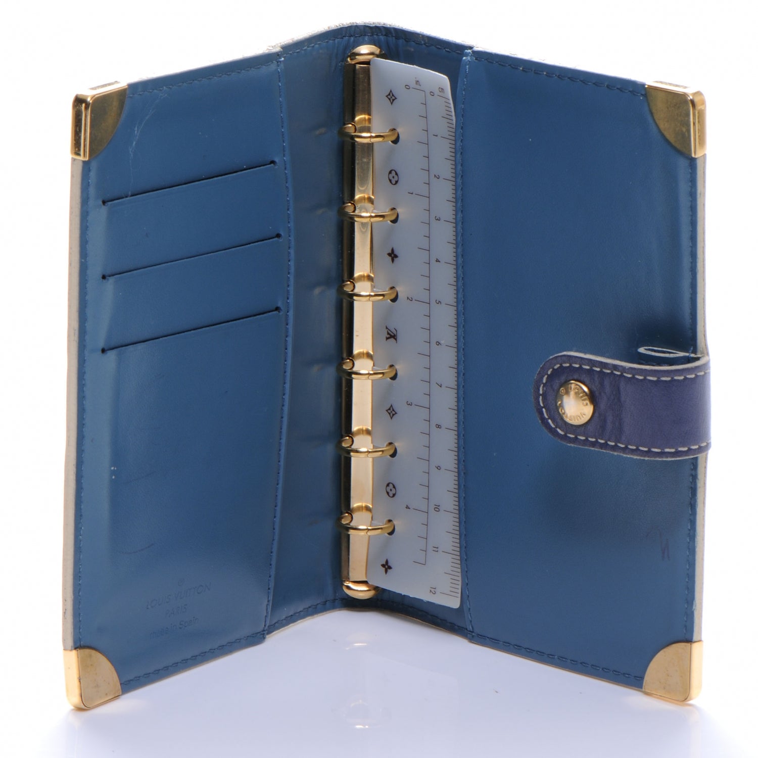 Louis Vuitton Suhali Agenda PM Blue 5 of 7