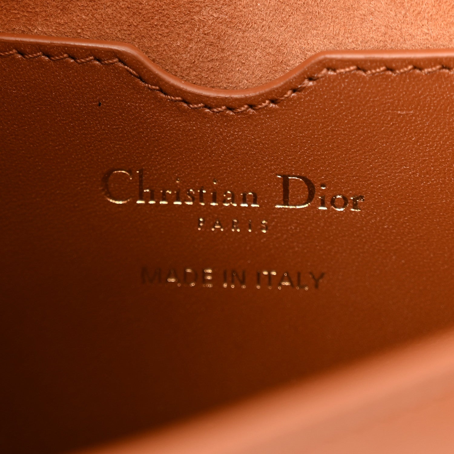 Christian Dior Box Calfskin Medium Bobby Flap Camel 6 of 16