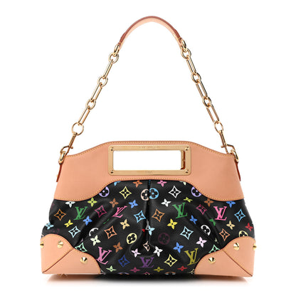Louis Vuitton Monogram Multicolor Judy MM Black 1 of 10