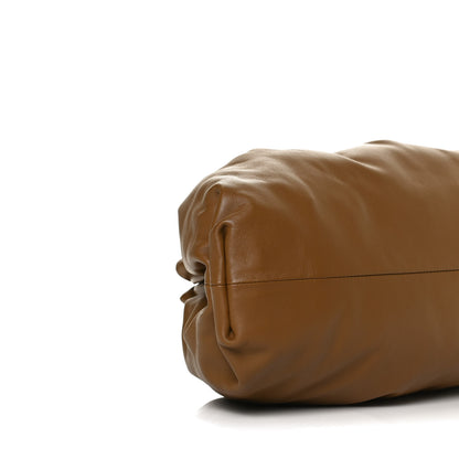 Bottega Veneta Smooth Butter Calf The Pouch Oversized Clutch Camello 9 of 12