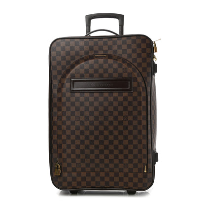 Louis Vuitton Damier Ebene Pegase 55 Rolling Luggage 1 of 15