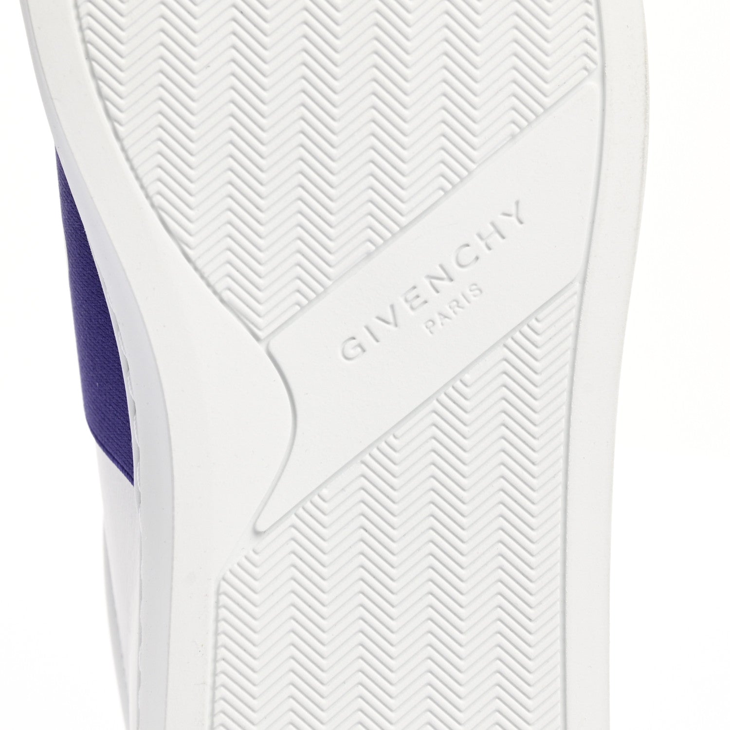 Givenchy Calfskin Band Logo Womens Urban Street Sneakers 37.5 Orchid Purple 6 of 10