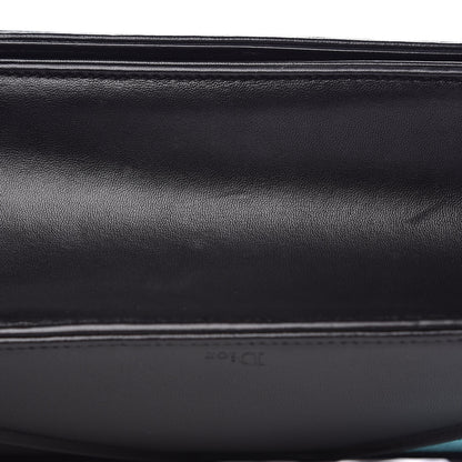 Christian Dior Lambskin Sequin Medium Diorama Flap Bag Black 13 of 15
