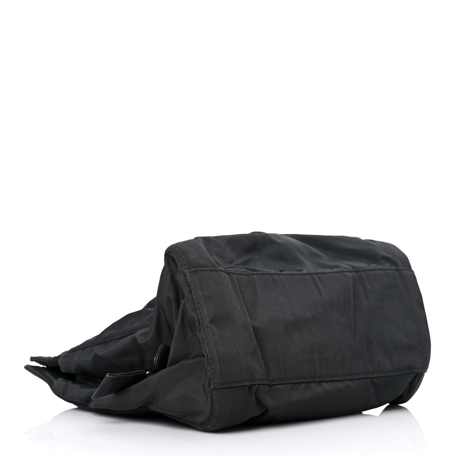 Prada Tessuto Nylon Chain Shoulder Bag Asfalto 3 of 19