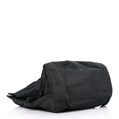 Prada Tessuto Nylon Chain Shoulder Bag Asfalto 3 of 19