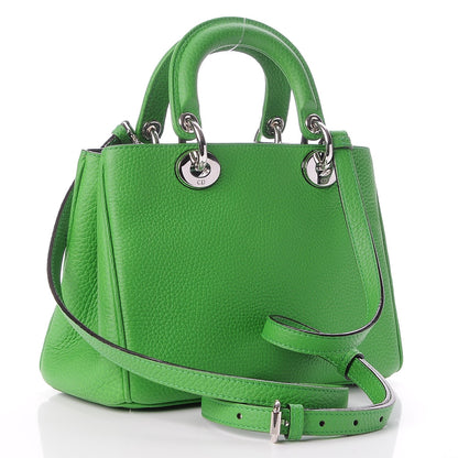 Christian Dior Bullcalf Small Diorissimo Tote Grass Green 4 of 12