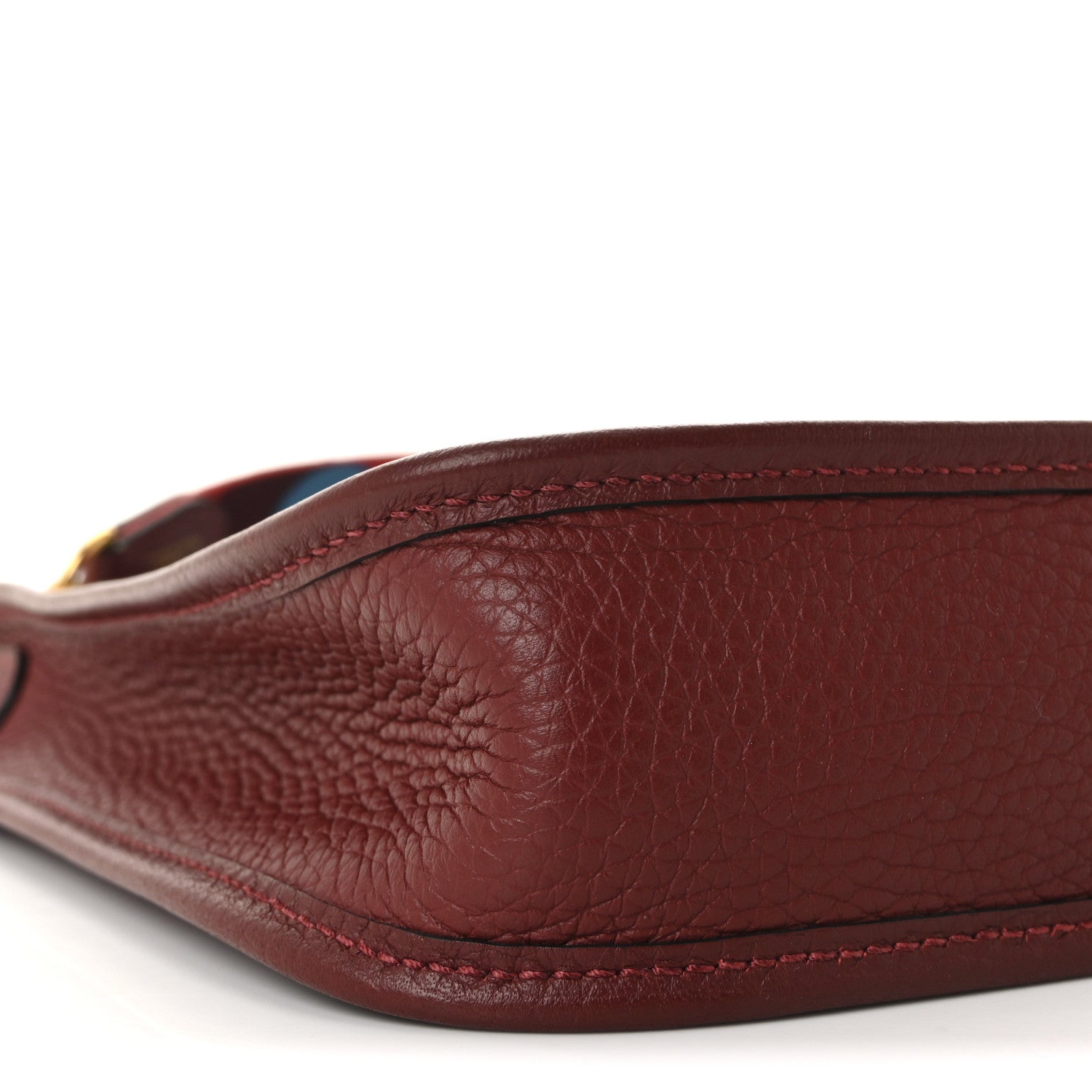 Hermes Taurillon Clemence Flipperball Sangle Evelyne TPM Rouge H Rouge De Coeur Bleu Frida 7 of 9