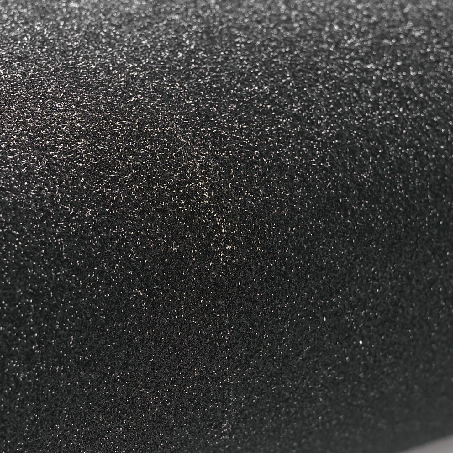 Suede Glitter Calfskin Embellished Paloma Clutch Black