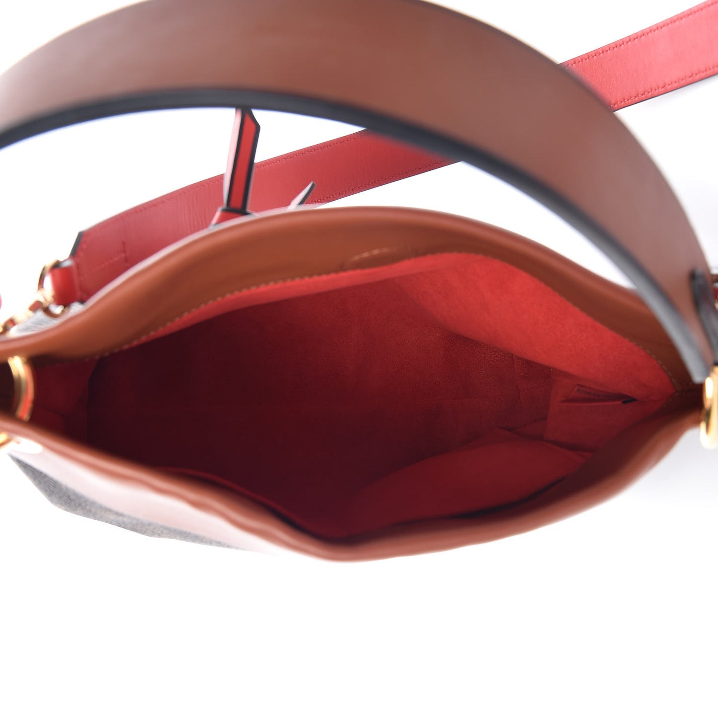 Monogram Tuileries Besace Caramel Rouge