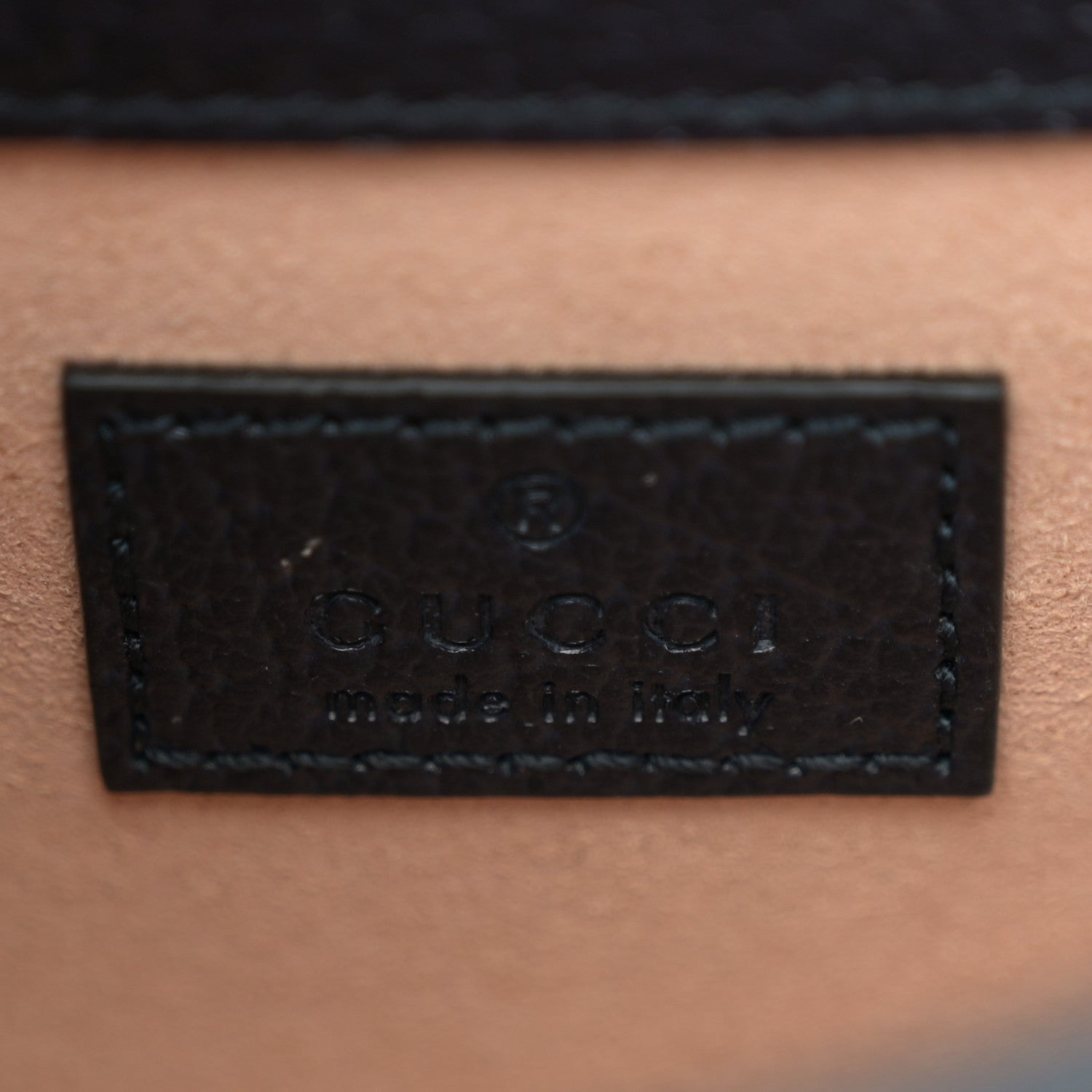Gucci GG Supreme Monogram Textured Dollar Calfskin Super Mini Dionysus Shoulder Bag Beige Blue 6 of 9
