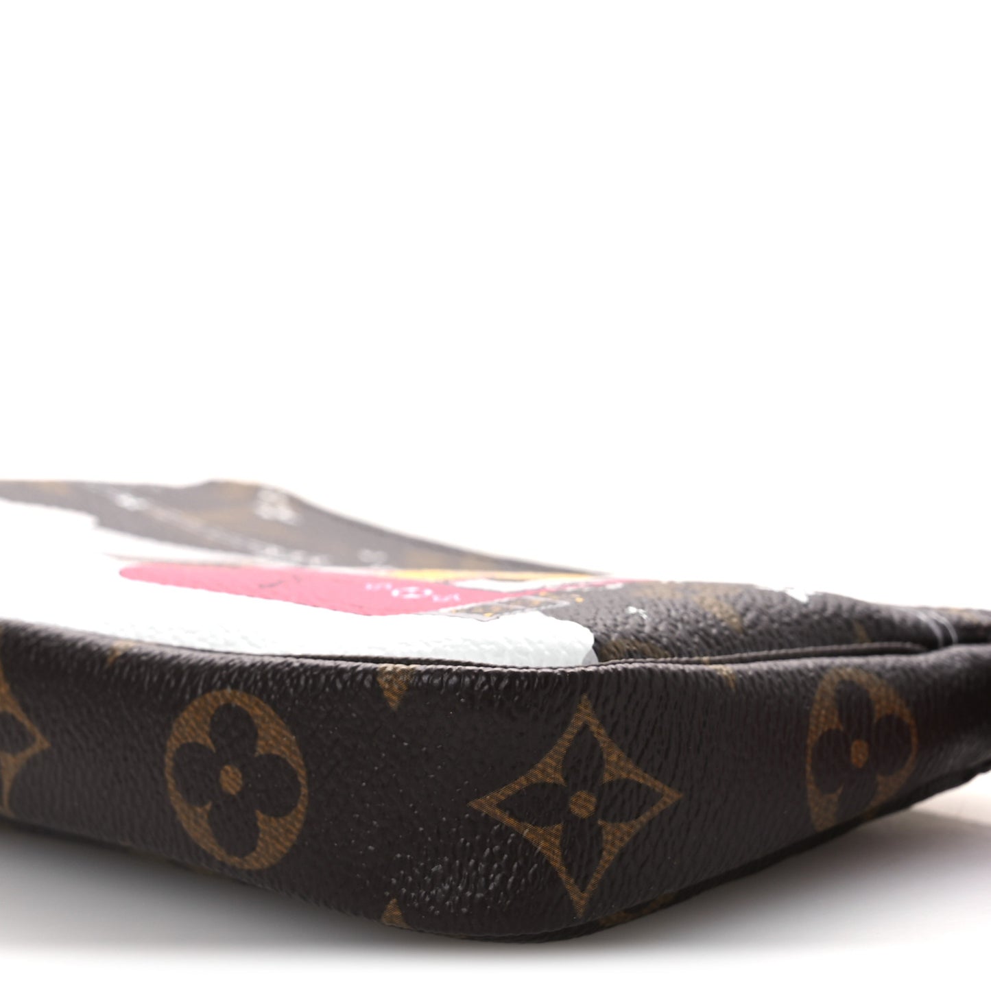 Monogram 2019 Christmas Animation Mini Courchevel Pochette Accessories Fuchsia