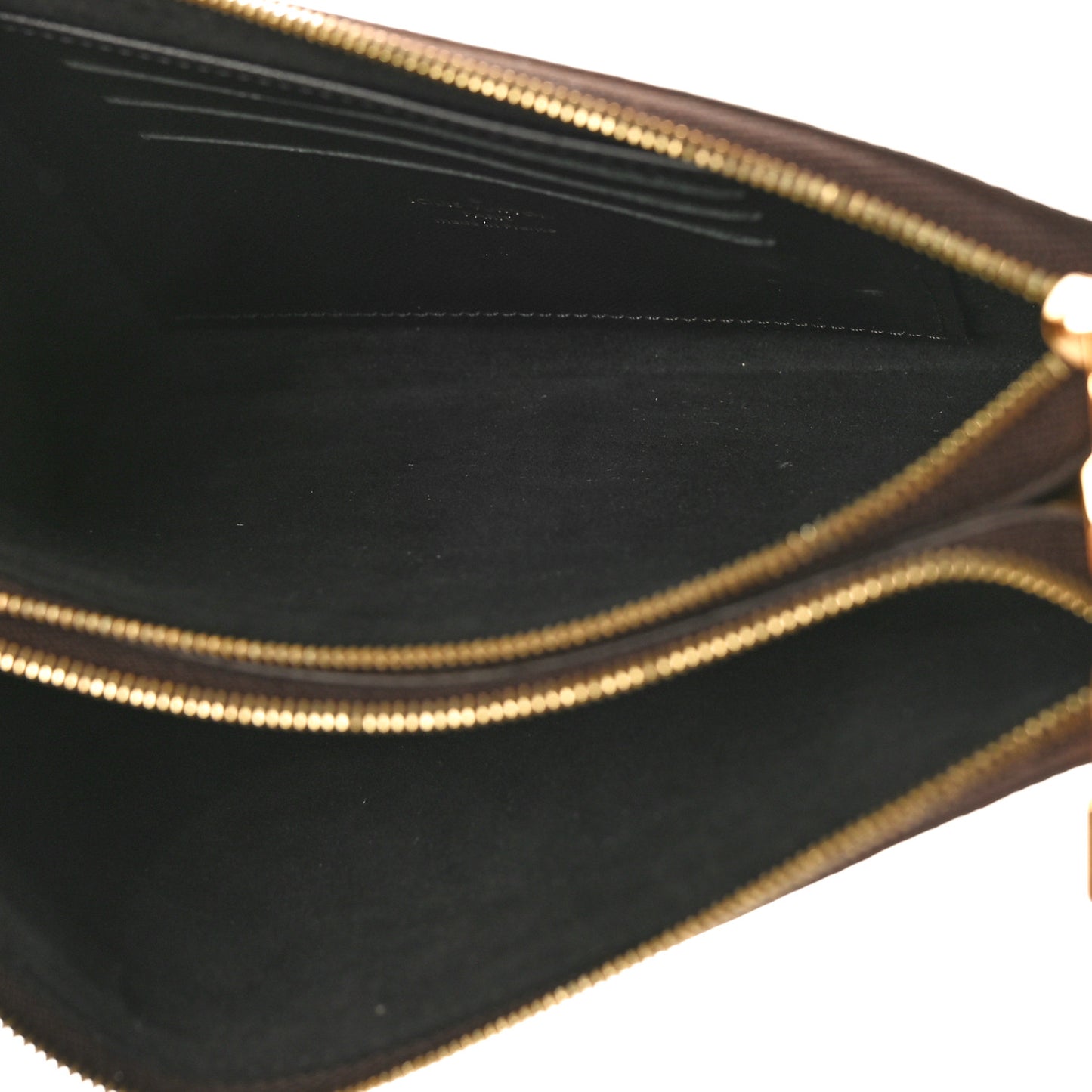 Reverse Monogram Giant Double Zip Pochette