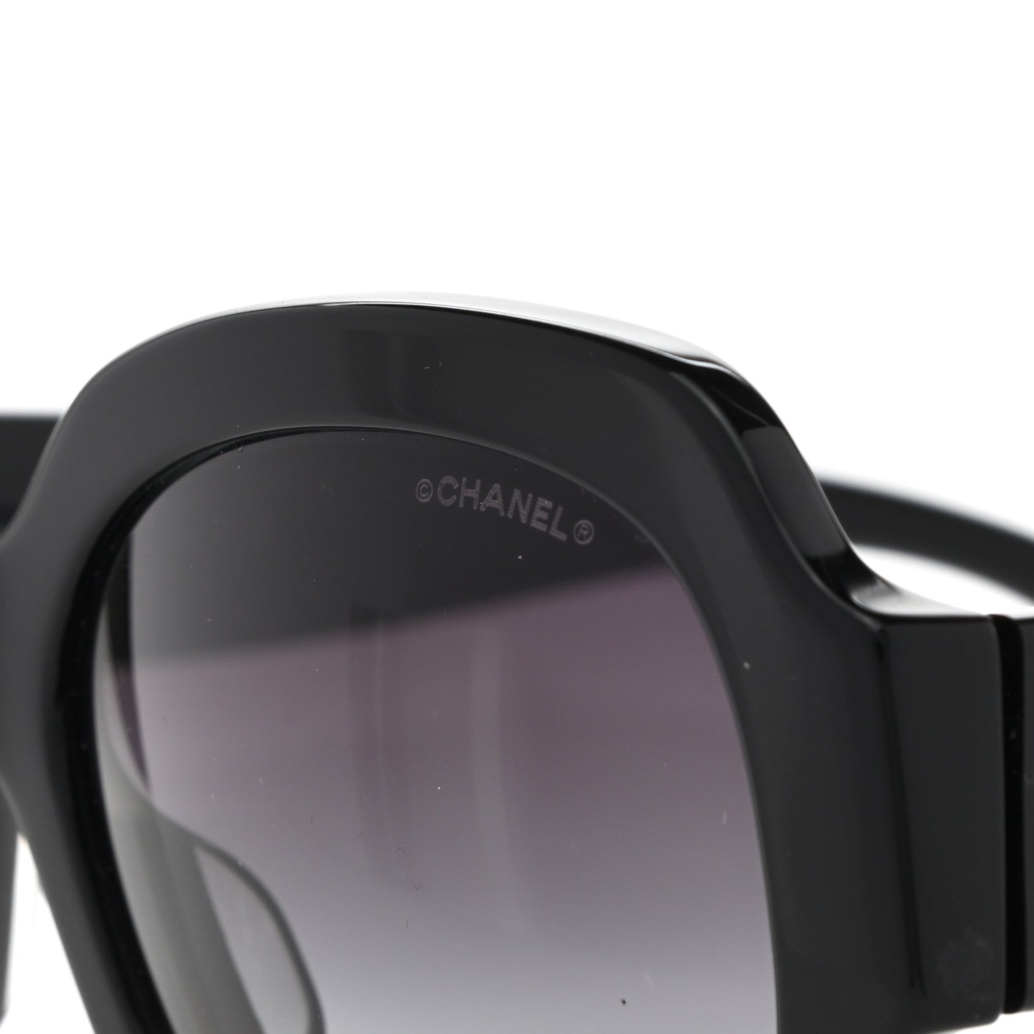 Chanel Acetate CC Sunglasses 5373 Black 7 of 9