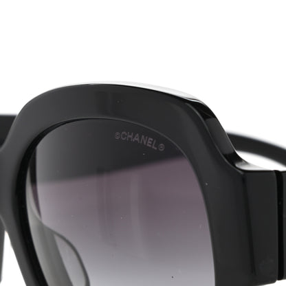 Chanel Acetate CC Sunglasses 5373 Black 7 of 9