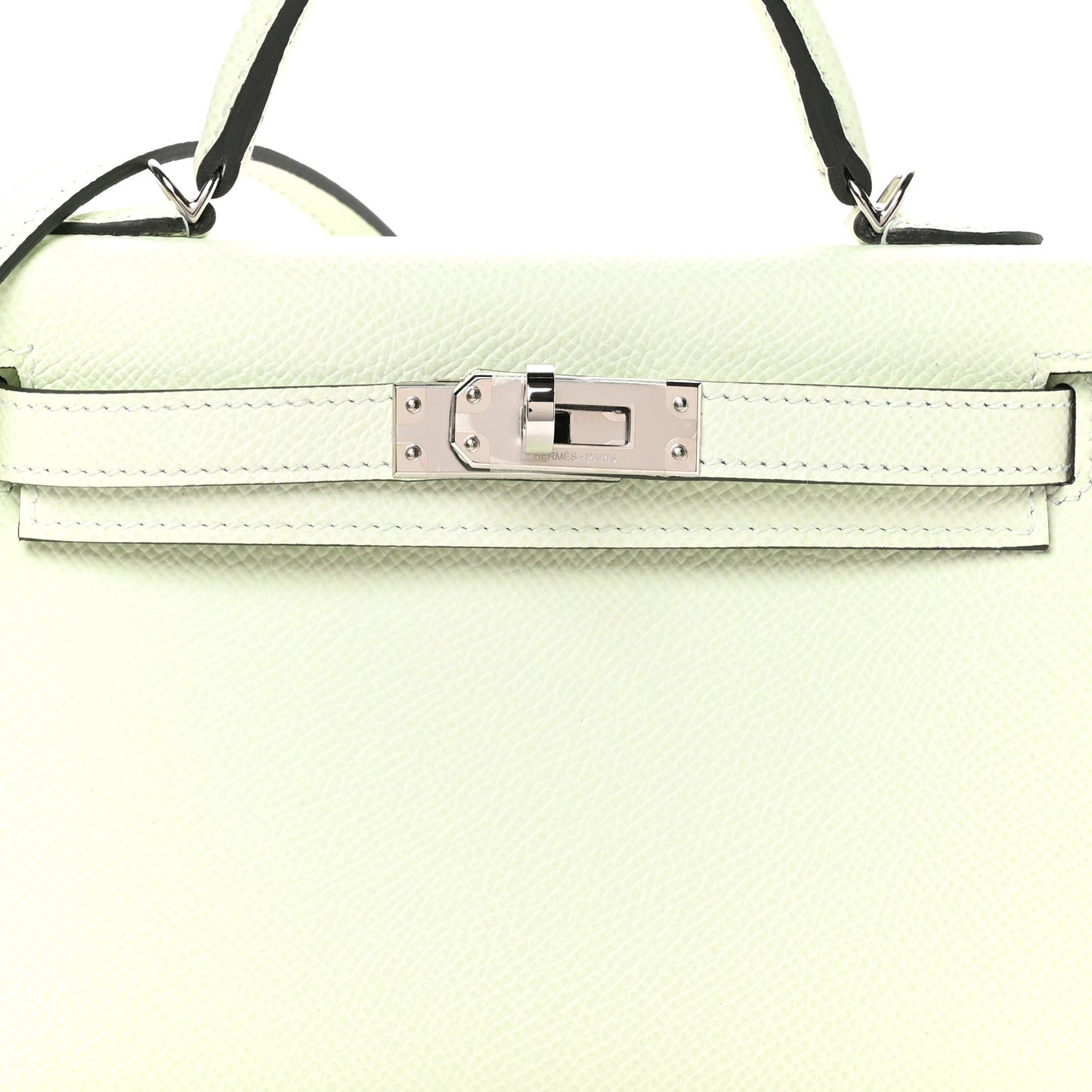 Epsom Mini Kelly Sellier 20 Vert Fizz