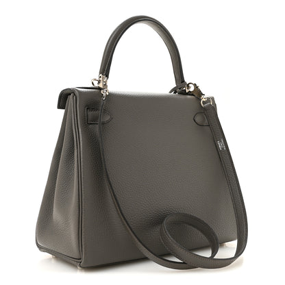 Hermes Togo Kelly Retourne 28 Etain 3 of 13