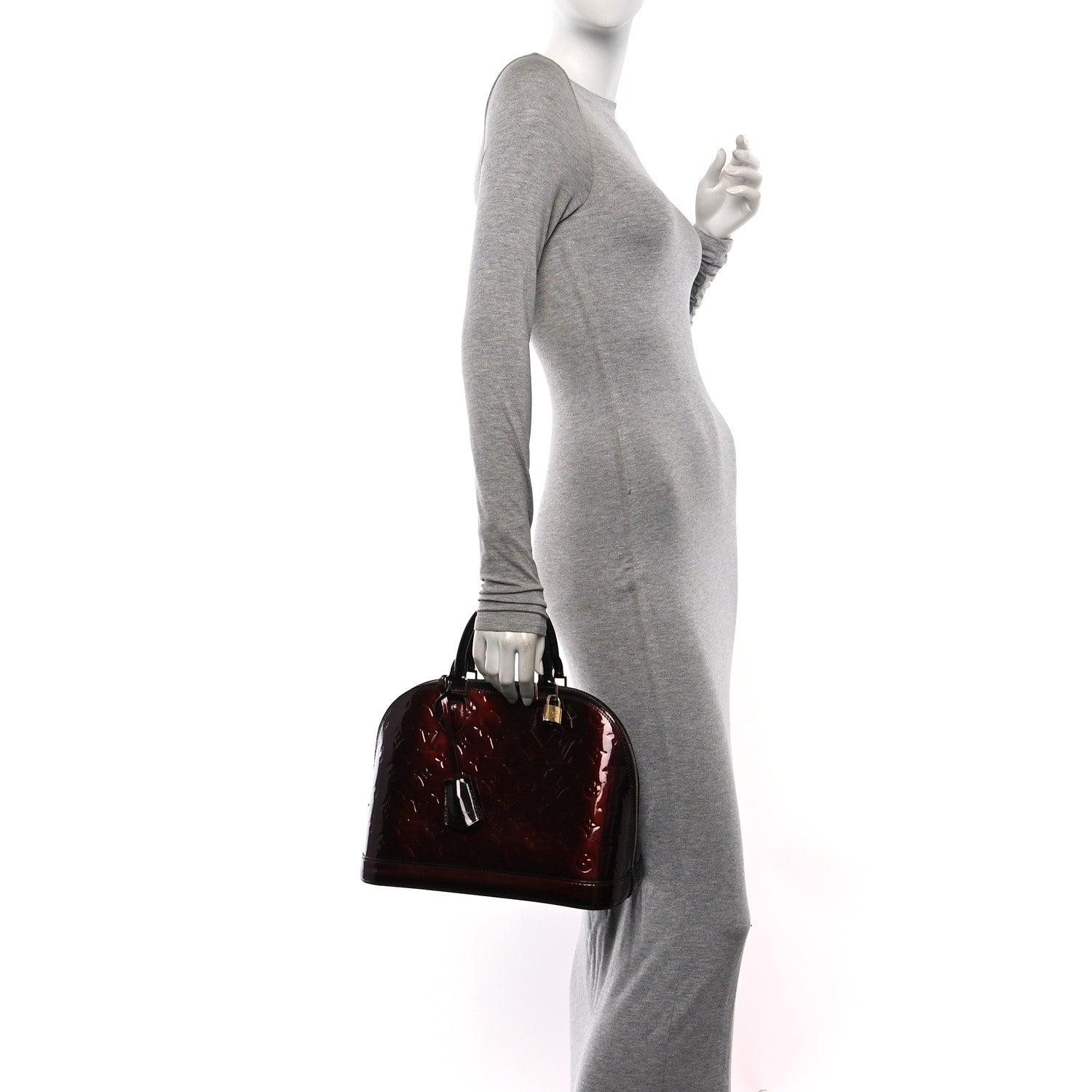 Louis Vuitton Vernis Alma PM Amarante 2 of 9