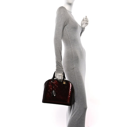 Louis Vuitton Vernis Alma PM Amarante 2 of 9