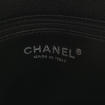 Chanel Caviar Lizard Quilted Small Coco Handle Flap Black 6 of 7