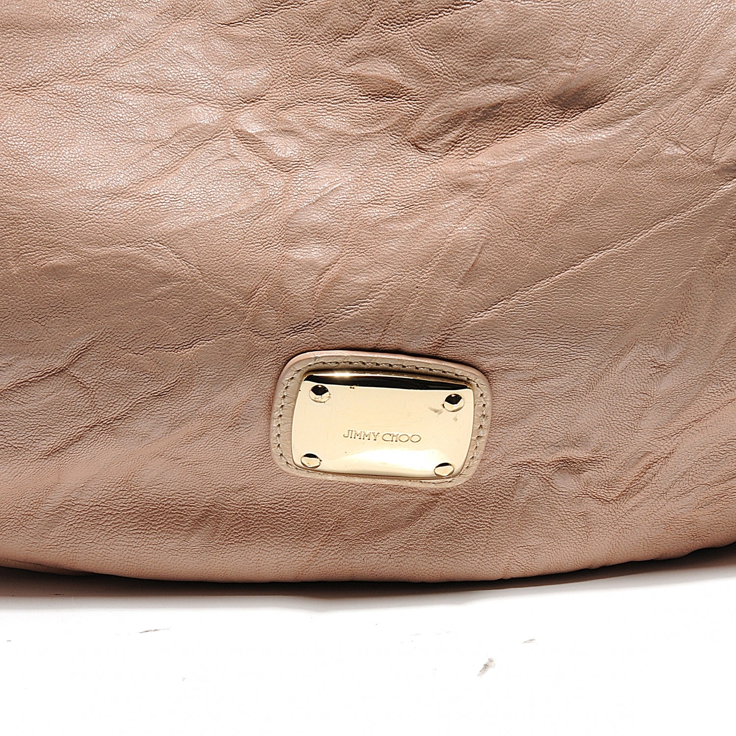 Jimmy Choo Nappa Snake Trim Sky Hobo Pink 8 of 8