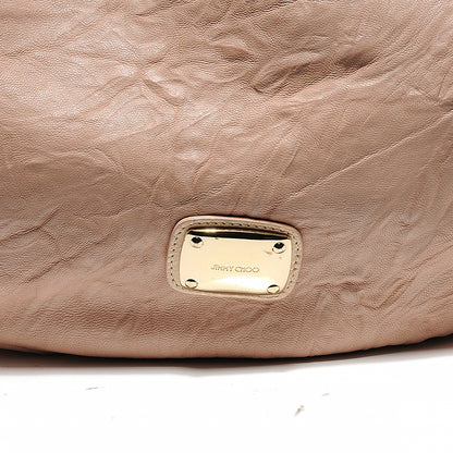 Jimmy Choo Nappa Snake Trim Sky Hobo Pink 8 of 8
