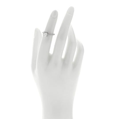 Harry Winston Platinum Diamond 1.10ct The One Cushion Shaped Micropave Engagement Ring 47 4 2 of 5