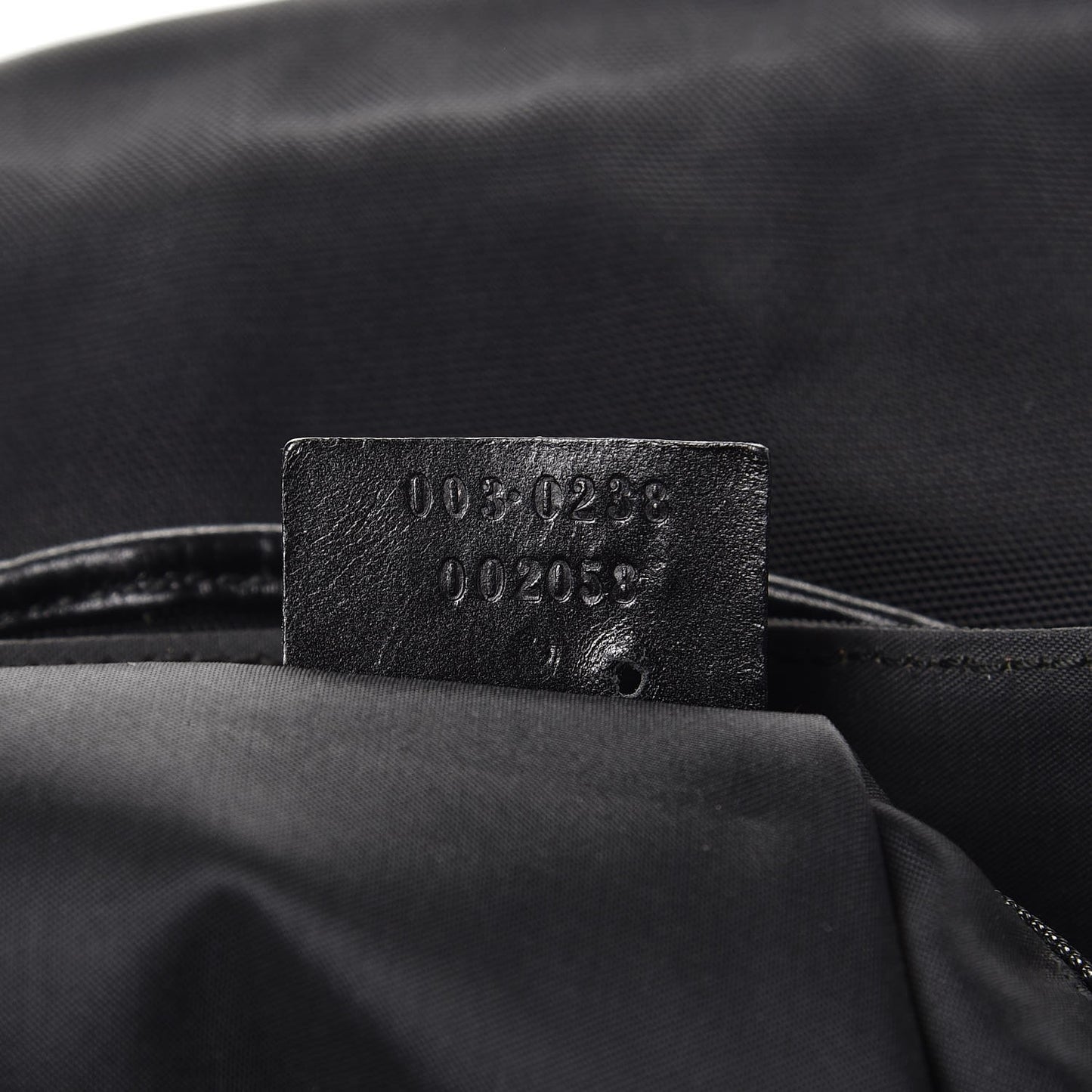 Nylon Backpack Black