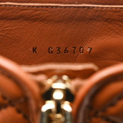 Chanel Calfskin CC Logo Mid Calf Boots 39 Caramel 6 of 9