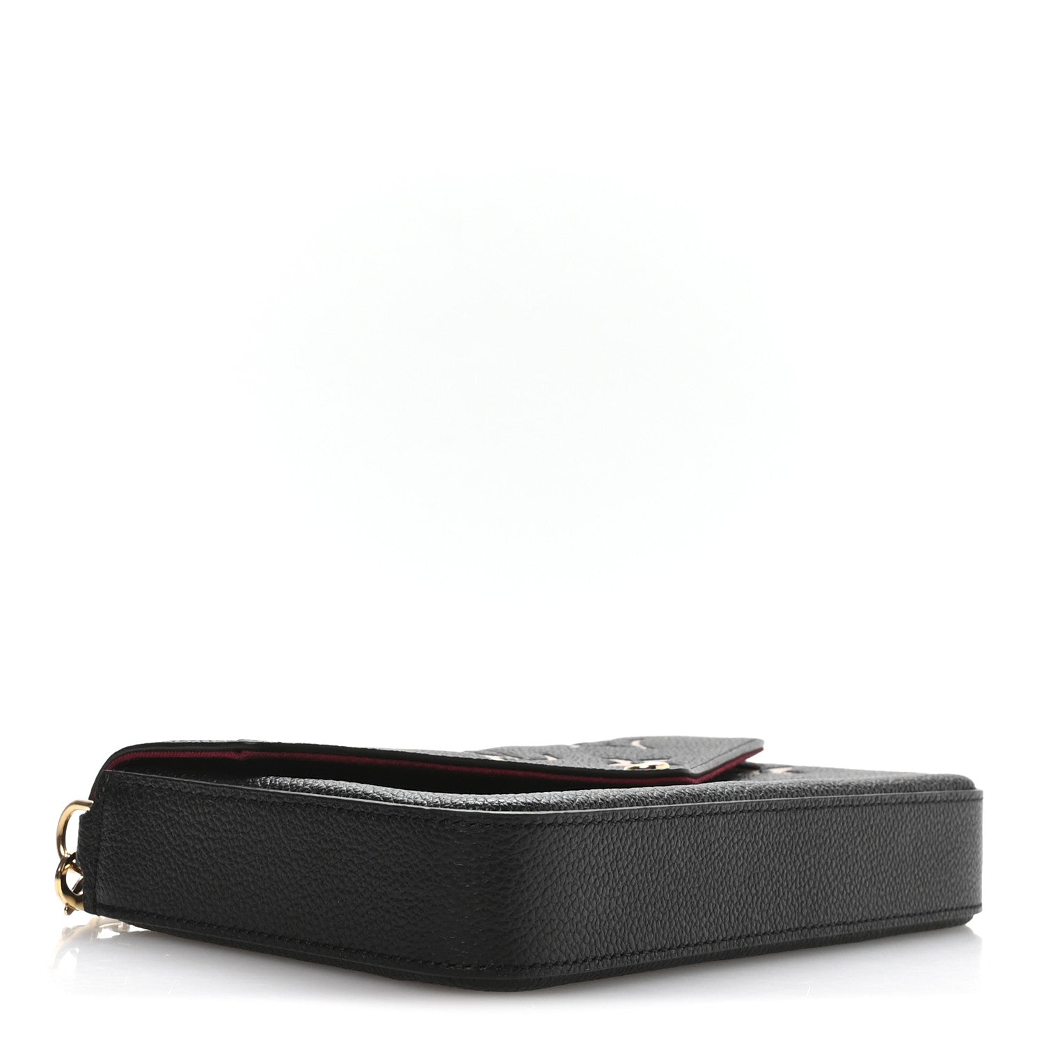 Louis Vuitton Empreinte Monogram Giant Felicie Pochette Black Beige 8 of 23