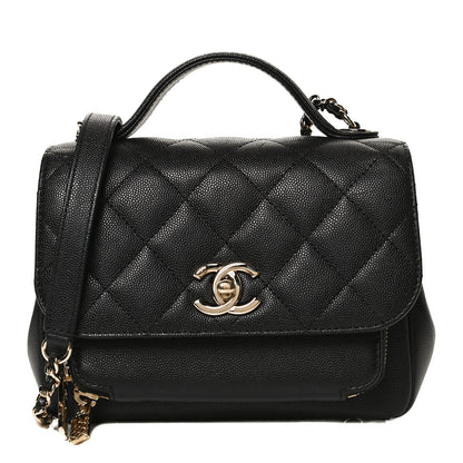 Chanel Caviar Quilted Small Business Affinity Flap Black 1 of 13