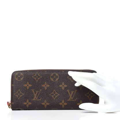 Louis Vuitton Monogram Clemence Wallet Freesia 2 of 10