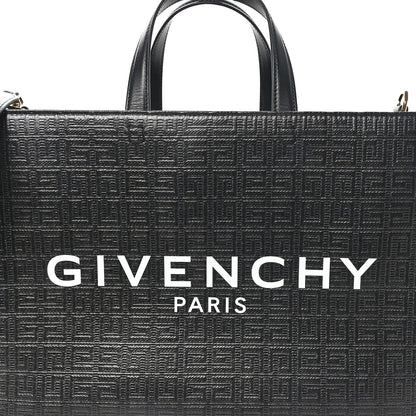 Givenchy 4G Coated Canvas Logo Medium G-Tote Black 8 of 11